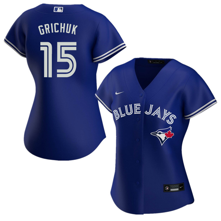 Nike Women #15 Randal Grichuk Toronto Blue Jays Baseball Jerseys Sale-Blue